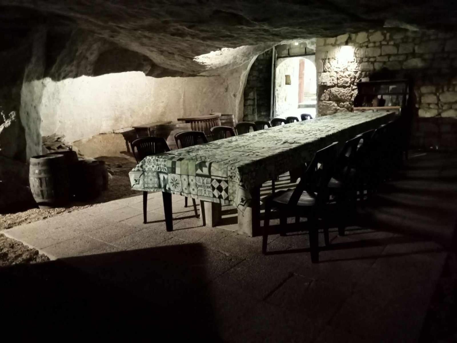 Villa Esprit Troglo Beaumont-en-Véron Esterno foto