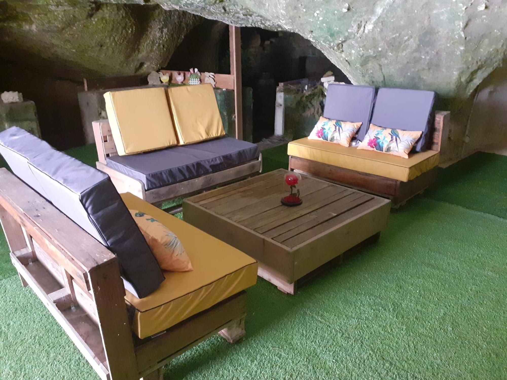 Villa Esprit Troglo Beaumont-en-Véron Esterno foto